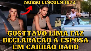 Gusttavo Lima se DECLARA para ESPOSA Andressa Suita em foto RARÍSSIMA em Carro LUXU0SO