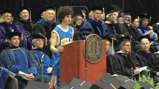 Linkin Park's Brad Delson speaks at UCLA graduation | Part 2