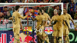 Barcelona vs red bull salzburg full match highlight