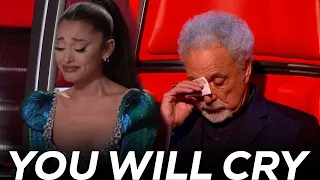 EMOTIONAL COVERS ON THE VOICE EVER | MIND BLOWING