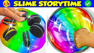 🎧Satisfying Slime Storytime #46 ❤️💛💚 Best Tiktok Compilation