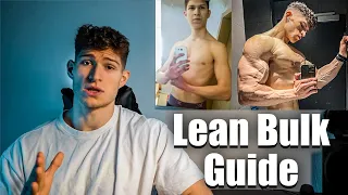 Lean Bulk Guide! Muskeln aufbauen ohne Fett zu werden!