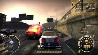 Need for Speed Most Wanted (2005) Heat 6 Police Chase HD (Beta Concept)