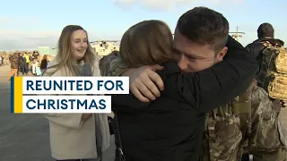 Commando aviators reunited with family after Mediterranean deployment