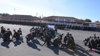 Ορκωμοσία νεοσυλλέκτων οπλιτών Δ' ΕΣΣΟ 2016 στην 124 ΠΒΕ