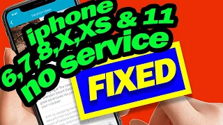 iphone no service fix