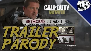 Call of Duty WWII The Resistance DLC Pack 1 Preview Parody (COD WW2 DLC1)