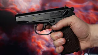 Пневматический пистолет SAS Makarov 4,5 мм KM 44DHN