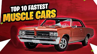 TOP 10 fastest muscle cars in the world