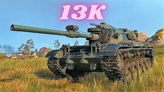 M60  13K Damage 7 Kills World of Tanks Gameplay (4K)