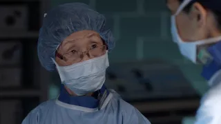 Dr. Nico Kim, Dr. Michelle Lin and BokHee Perform an Important Surgery - Grey's Anatomy