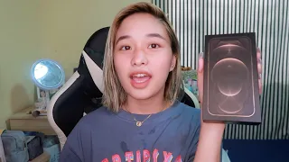 IPHONE 12 PRO MAX GOLD UNBOXING!! | Anne Lopez (Philippines)