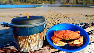 GoPro in Crab Trap - Catch n' Cook Dungeness Crabs