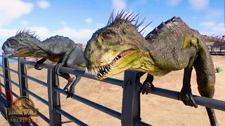 RECINTO DE "SEGURIDAD" DE SCORPIUS REX! parque de dinosaurios sobrevive Jurassic World Evolution 2