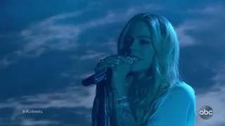 Avril Lavigne - Head Above Water (live @ Jimmy Kimmel Live!,  2018)