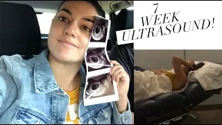 7 Week Ultrasound | Hearing Our Baby's Heartbeat for the First Time!! 💓