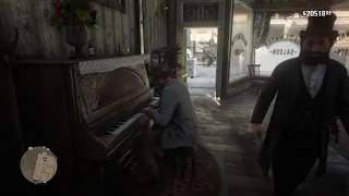 Piano Music in Blackwater Saloon - Red Dead Redemption 2