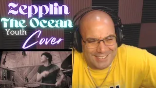 Led Zeppelin - The Ocean Reaction (Cover by Ellen, Yoyoka, Eva & Mateo) Shakes - P Reacts