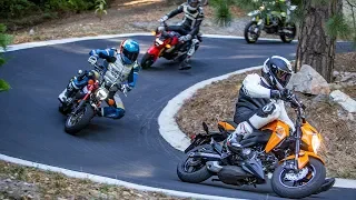 Mini Moto Madness: Honda Grom vs Kawasaki Z125 Pro vs Honda Monkey | On Two Wheels