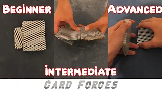 3 Ways to Force a Card | Beginner/Intermediate/Advanced Tutorial | Card Force