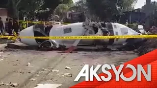 Chopper na sinasakyan ni PNP Chief Gamboa, nag-crash sa Laguna