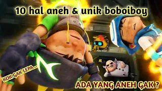 10 hal aneh & unik boboiboy galaxy musim movie 1 dan 2 | FAKTA kesalahan