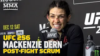 UFC 256: Mackenzie Dern: Possibly Broken Nose Wasn't Bad, But 'I Heard The Sound'  - MMA Fighting