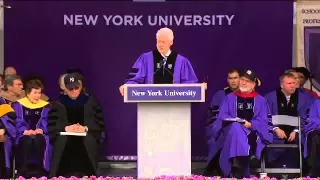 President William J. Clinton's Speech to Graduates at NYU's 2011 Commencement