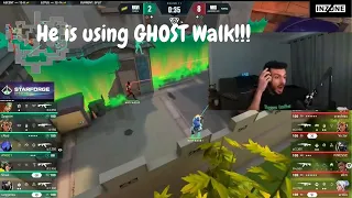 Tarik reacts NRG FNS ghost walk into NAVI ANGE1 !! /// VCT Master Tokyo NRG Vs NAVI