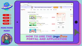 How to use the Lingostar Portal and Application | ESL