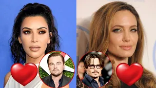 Famous Celebrities Crush on Johnny Depp VS Leonardo Dicaprio 2020.