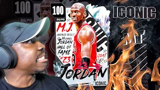 NBA 2K24 MyTEAM Mobile | 100 OVR MICHAEL JORDAN In Iconic Packs