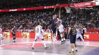 Walter Tavares Real Madrid with 3 CRUCIAL DEFENSIVE PLAYS vs Barcelona - Euroleague Final 4 Kaunas