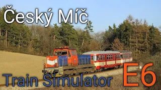 Train Simulator [E6] | Jízda na osobním vlaku s krávou | Český Míč