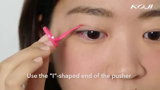 How to use "EyeTalk", the No.1 double eyelid liquid from Japan by KOJI.