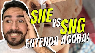 ❗DIFERENÇA ENTRE A SONDA NASOGÁSTRICA E A SONDA NASOENTERAL