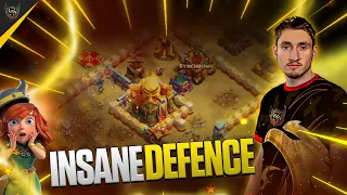 INSANE DEFENCE FORCING PRO PLAYER TO 1 STAR | TOWNHALL 16 | CLASH OF CLANS