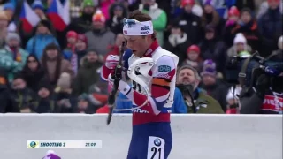Biathlon World Cup 2016 (Nove Mesto) - Men's 15km Mass Start (Highlights)