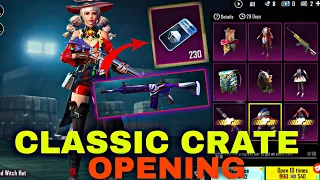 😍NEW CLASSIC CRATE OPENING IN BGMI -AGIN UPGRADE M416 GLACIER SCAM 😭 Par...