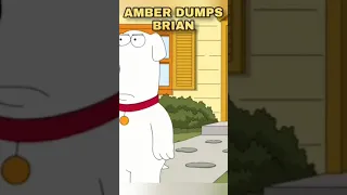 Family Guy: BRIAN gets dumped by AMBER.