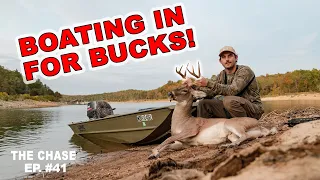 Boat In Deer Hunting On Arkansas Public Land // 2 Shots On One Buck!