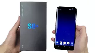 Распаковка Galaxy S8 из США. Сравниваем iPhone 7 и Galaxy S8