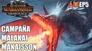 ¡LA DESOLACIÓN DE RHUAGH! CAMPAÑA MALAKAI EP5 THRONES OF DECAY TOTAL WAR WARHAMMER 3