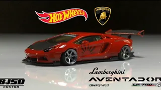 Lamborgini Aventador LP700-4 Liberty Walk - Hotwheels Custom