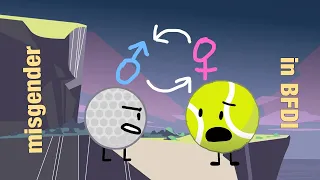 Which BFDI characters are commonly misgendered? [ not #shorts ]