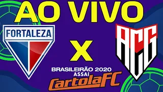 FORTALEZA 0X0 ATLÉTICO-GO BRASILEIRÃO SÉRIE A - Parcial do Cartola FC - 04/10/2020