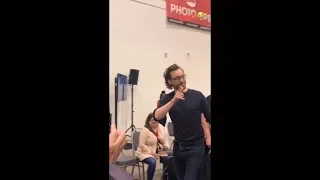 Tom Hiddleston at the ACE Comic Con in Chicago on October 14, 2018.