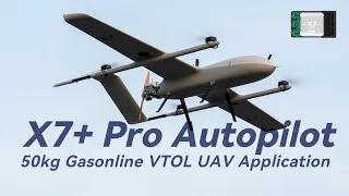 Fill Up! 50kg Gasoline VTOL UAV lasts up to 8 hours flight time！