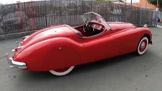 1957 Jaguar XK140 - Start up & walk around