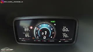 Hyundai Kona N accelerazione 0-100 km/h